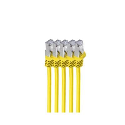 Shiverpeaks Rj45 Patchkabel S/Ftp, Cat7 Ve5, Gelb 25cm