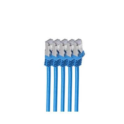 Shiverpeaks Rj45 Patchkabel S/Ftp, Cat7 Ve5, Blau 50cm