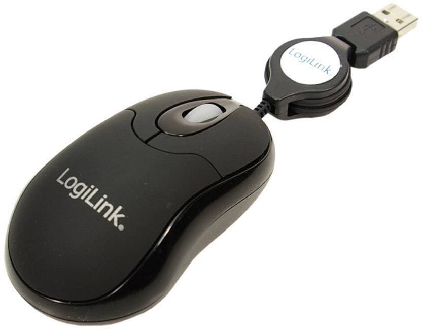 Logilink Maus Usb Mini Optisch 800dpi M. Kabeleinzug