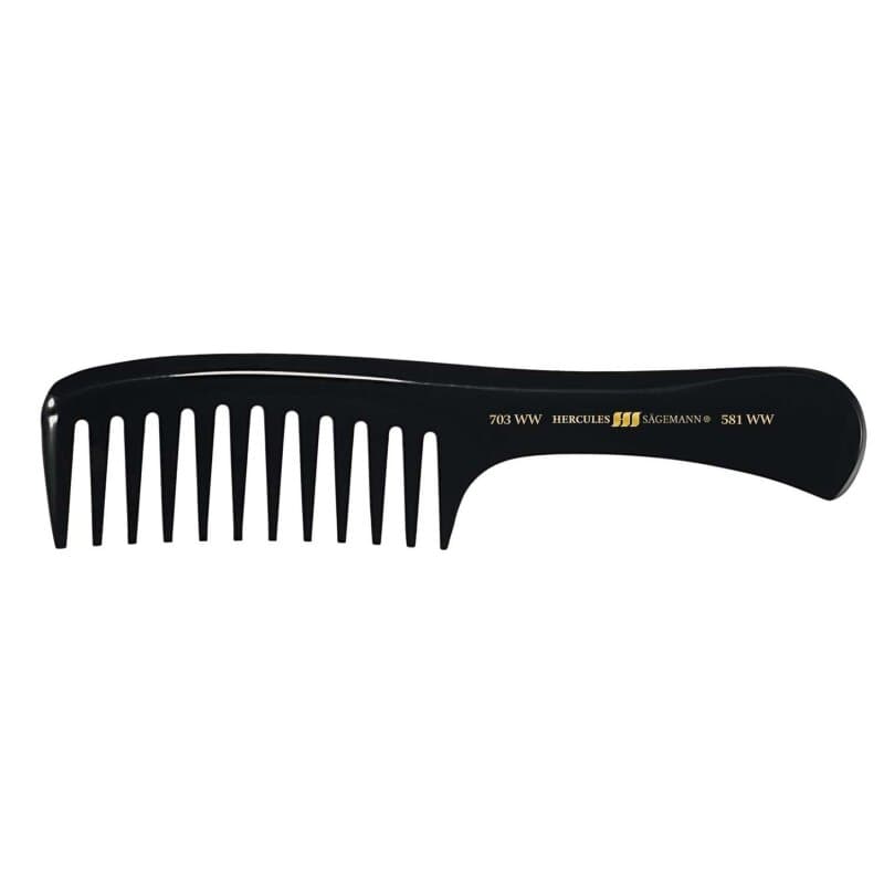 Hercules Sägemann Naturkautschukkamm 7" 703ww-581ww