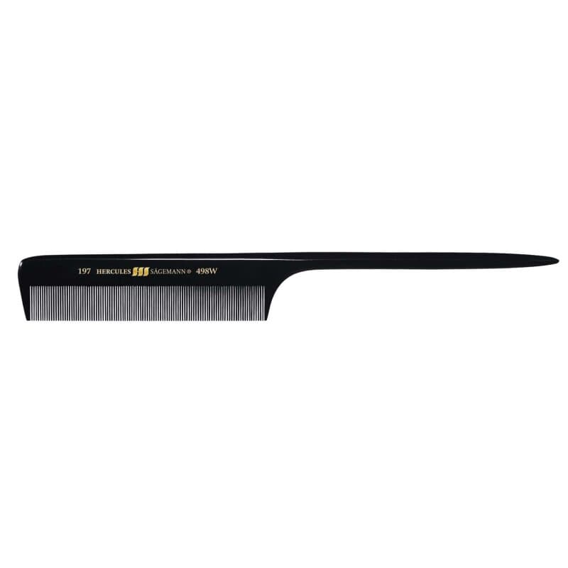 Hercules Sägemann Stielkamm Naturkautschukkamm 8 1/2" 197w/498w