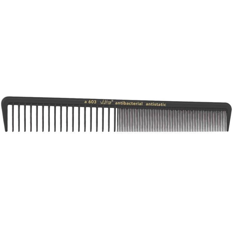 Hercules Sägemann Wolf 37° Haarschneidekamm 7" A603 Schwarz