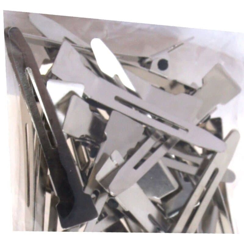 Comair Metall-Clips Spitz 4,6cm 20 Stück