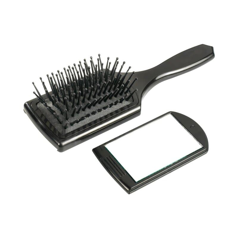 Comair Mini Paddle Brush Schwarz 7-Reihig
