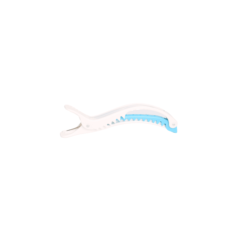 Spezial-Hairclip Weiss Blau 4 Stück