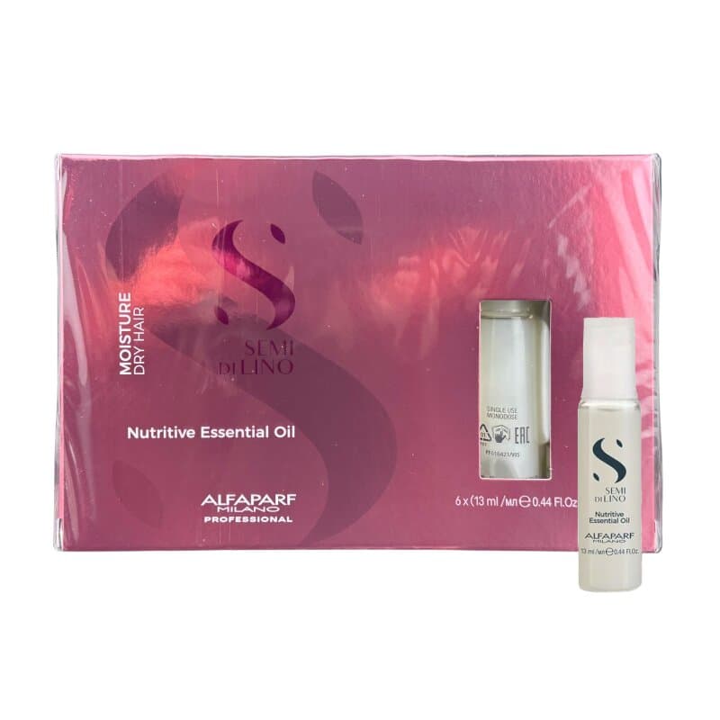 Alfaparf Semi Di Lino Moisture Nutritive Essential Oil 6x13 Ml