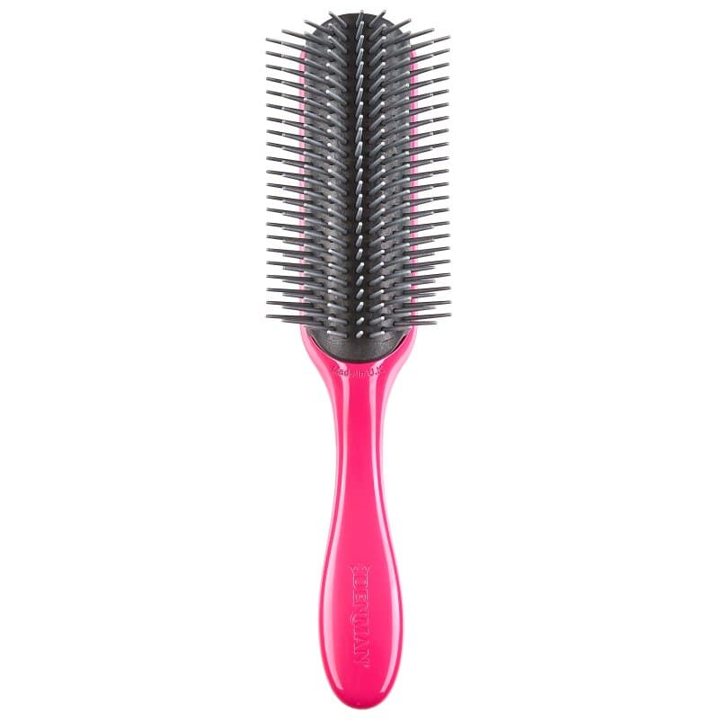 Denman D4 Fashion Effects, 9-Reihig Pink/Grau