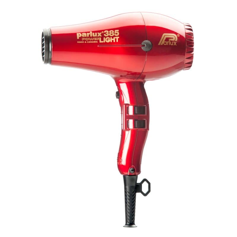 Parlux Haartrockner 385 Power Light Ionic & Ceramic, Rot
