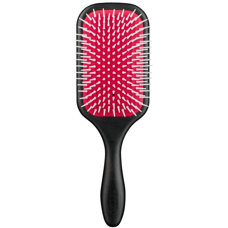 Denman D38 Power Paddle Brush, 13-Reihig Schwarz/Rot