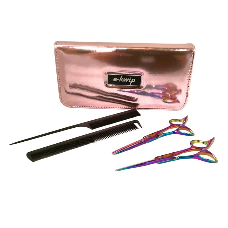 Hs Schere E-Kwip Starter Set Color (Hs 5,5",Mod.Hs 30z 5,5",2kämme,Tasche)