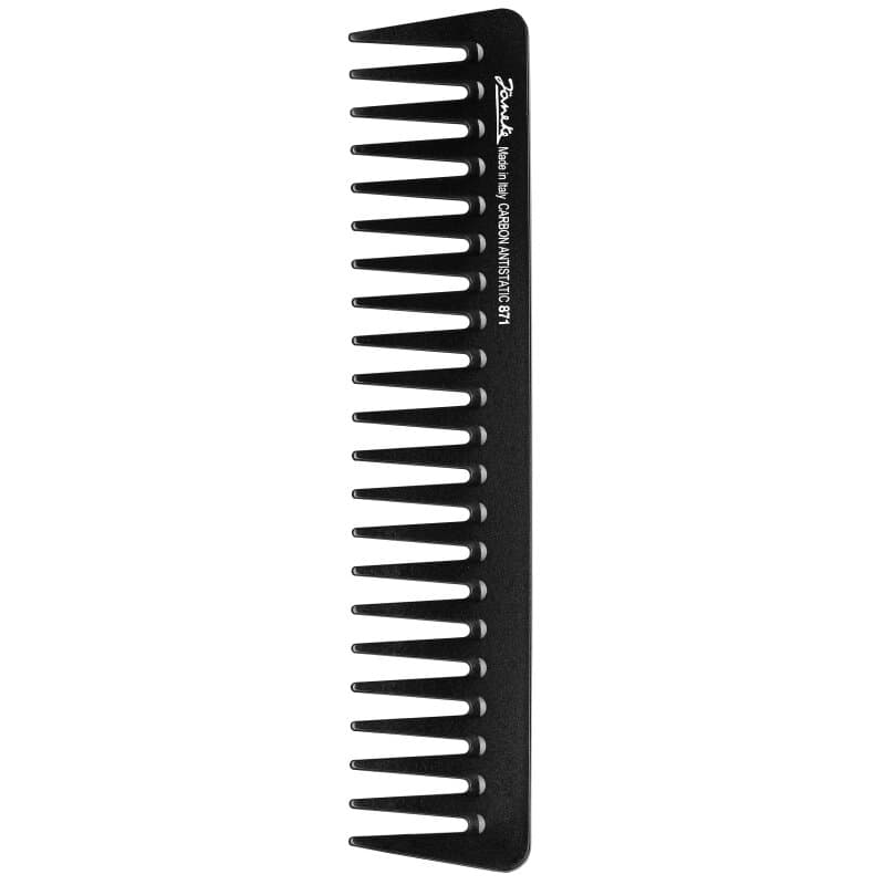 Jäneke Carbon Kamm 55871 Styler, Länge 7,5'' (19 Cm)