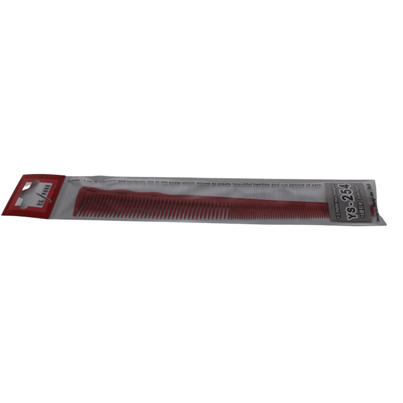 Y.S. Park Schneidekamm Nr. 254 Flex Rot