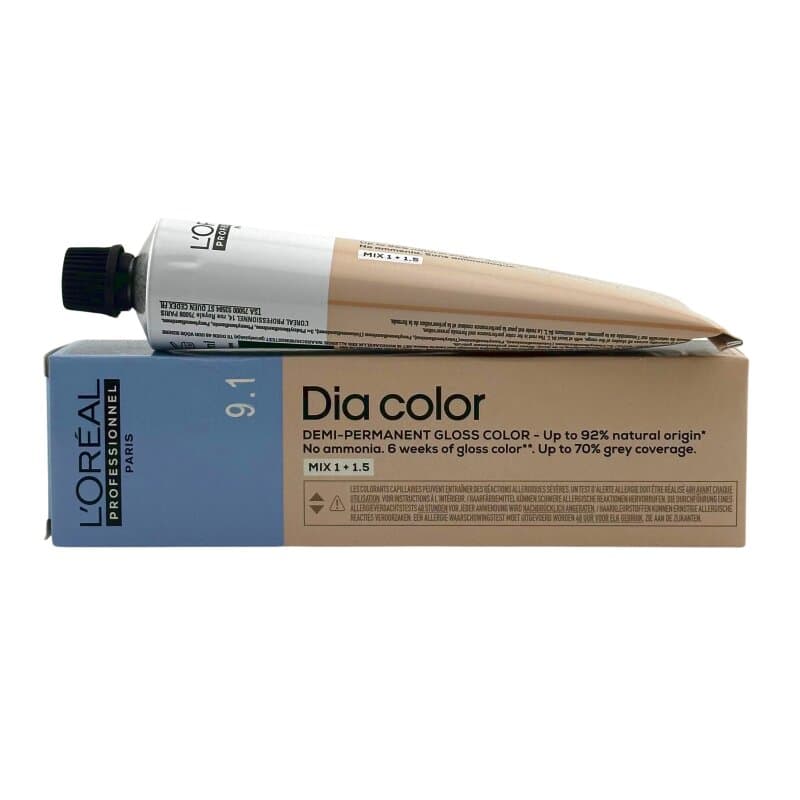 L'Oréal Dia Color 9,1 Sehr Helles Blond Asch 60 Ml