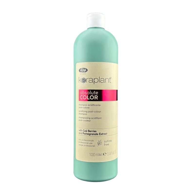 Lisap Keraplant Absolute Color Acidificante Post-Colore Shampoo 1000 Ml
