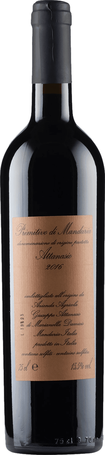 Attanasio Primitivo Di Manduria 2017
