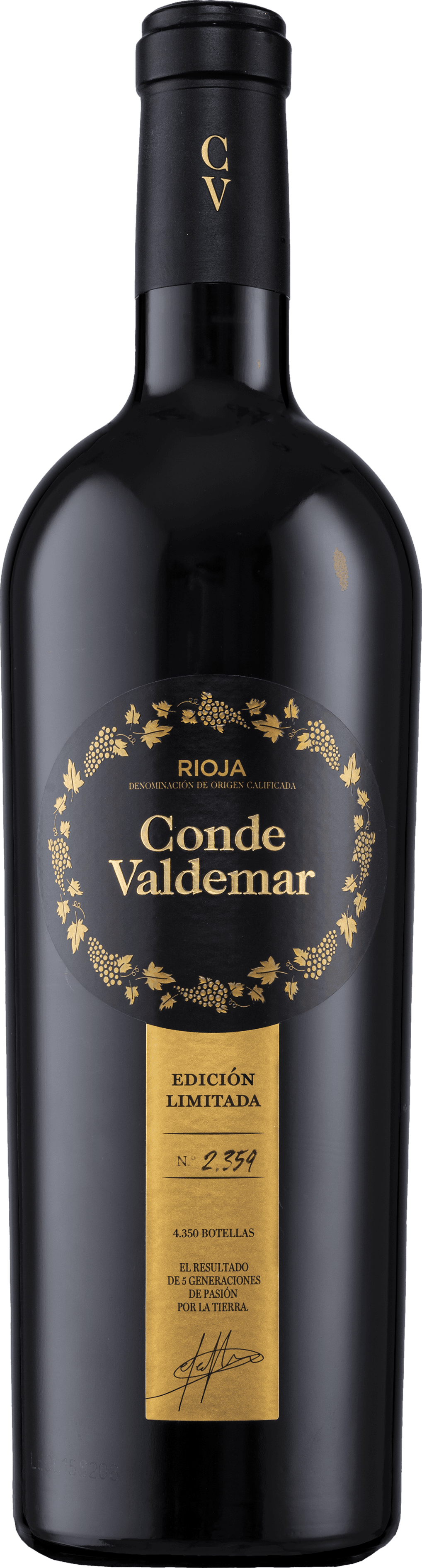 Bodegas Valdemar Conde De Valdemar Edicion Limitada 2020