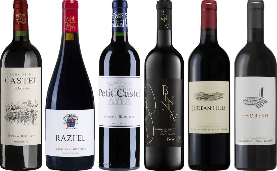 Israel Rotwein Premium Verkostungsset