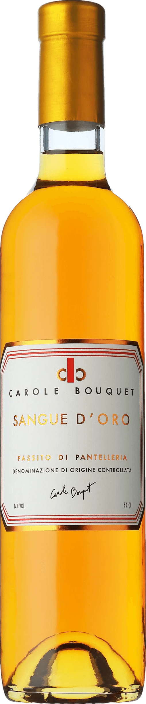 Carole Bouquet Sangue D'Oro Passito Di Pantelleria 2022