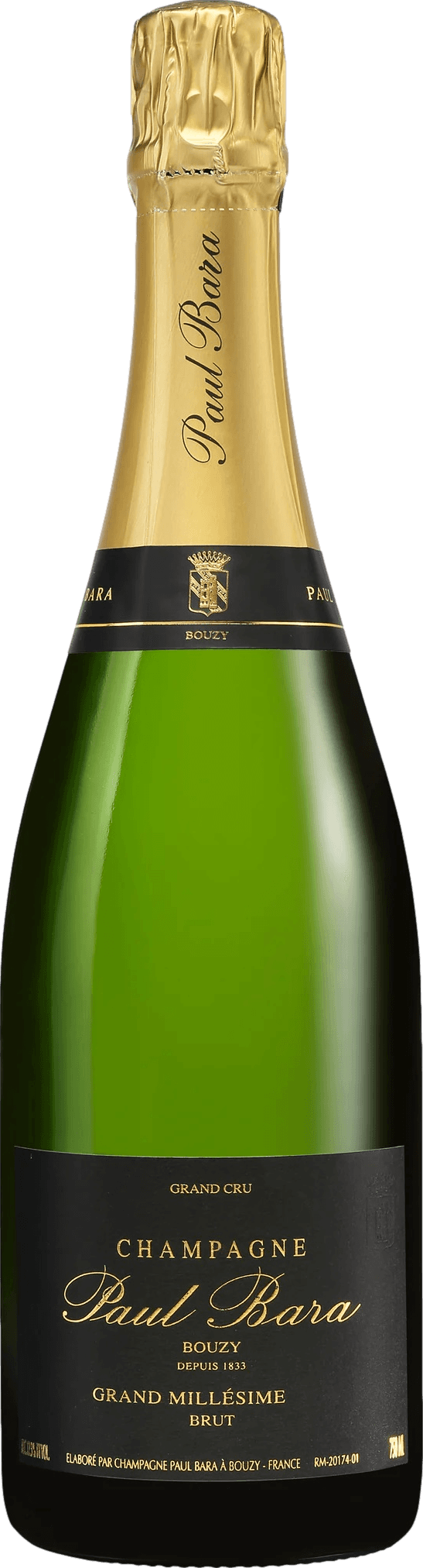 Champagne Paul Bara Grand Millesime Grand Cru 2019
