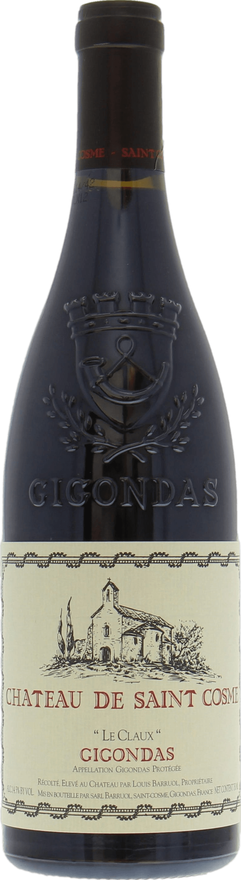 Chateau De Saint Cosme Gigondas Le Claux 2021