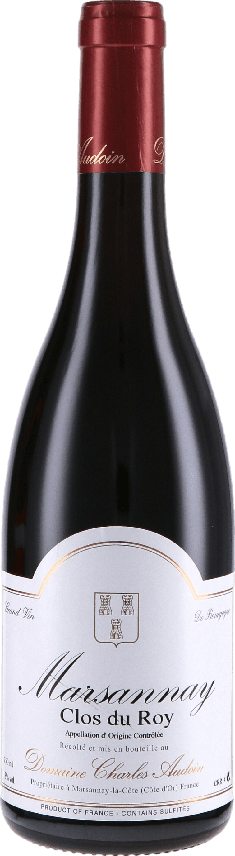 Domaine Charles Audoin Marsannay Clos Du Roy Rouge 2023