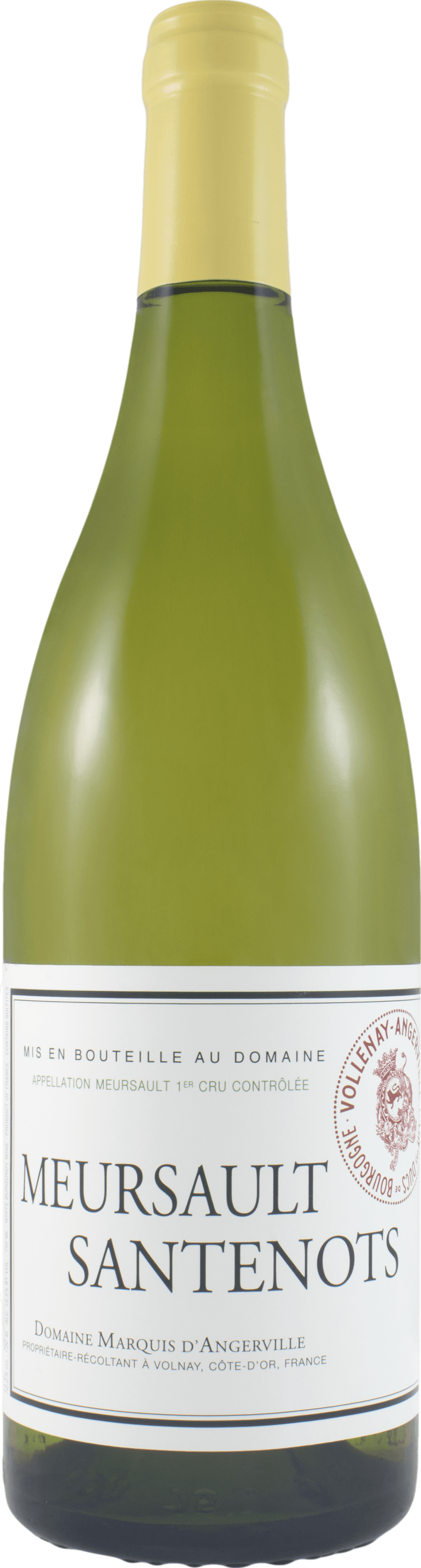 Domaine Marquis D'Angerville Meursault Premier Cru Santenots 2018