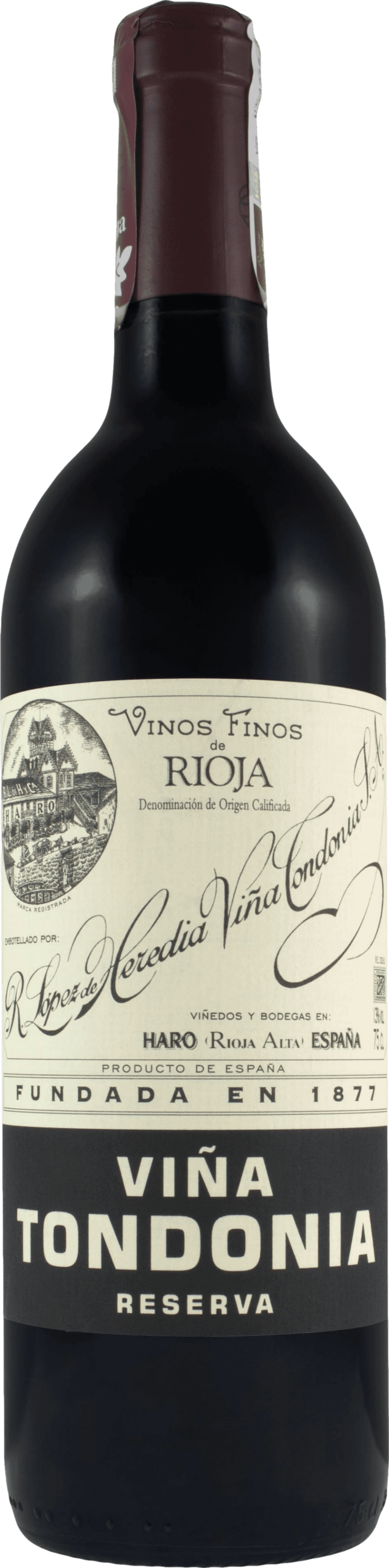 Lopez De Heredia Vina Tondonia Reserva 2013