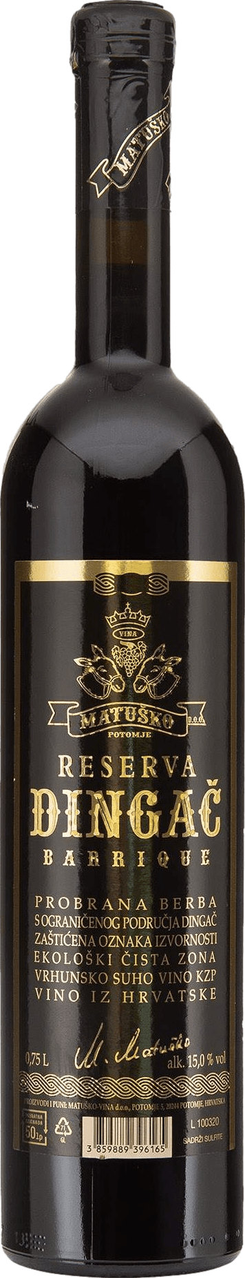 Matusko Dingac Reserva 2017