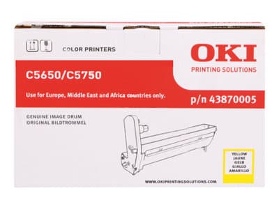 Oki Bildtrommel Gelb 20000seiten C5650
