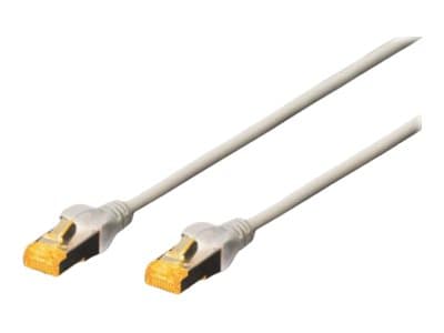 Digitus Patchkabel Cat6a S/Ftp 2xrj45 0.5m Grau Hebelschutz Polybeutel