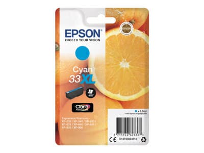 Epson 1lb Singlepack Cyan 33xl Claria