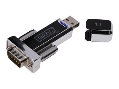 Digitus Adapter Usb1.1 -> Seriell D-Sub9 St/St + 0.8m Kab