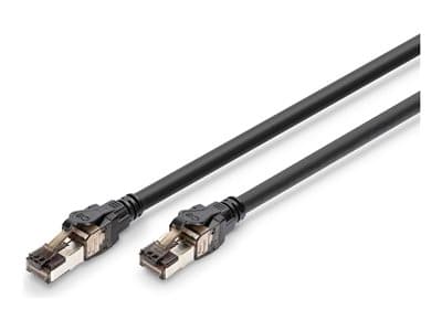 Digitus Patchkabel Cat 8.1 S/Ftp 1,00m Schwarz