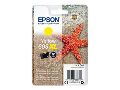 Epson 1lb Singlepack Yellow 603xl Ink