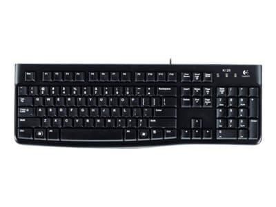Logi K120 Corded Keyboard Black (Ita)