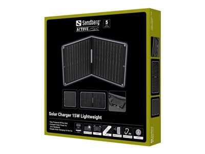 Sandberg Solar Charger 15w Lightweight