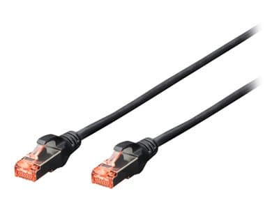 Digitus Cat 6 S/Ftp Patchkabel, 5 Stück, 10m, Schwarz