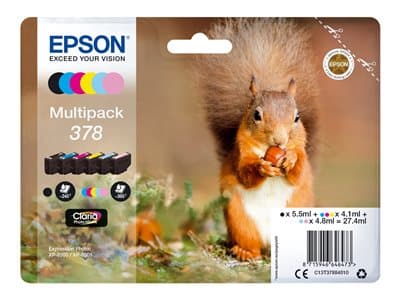 Epson 1lb Multipack 378 Squirrel