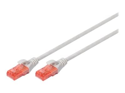Digitus Cat 6 U/Utp Patchkabel - Lszh, 10 Stück, 0,5m, Grau