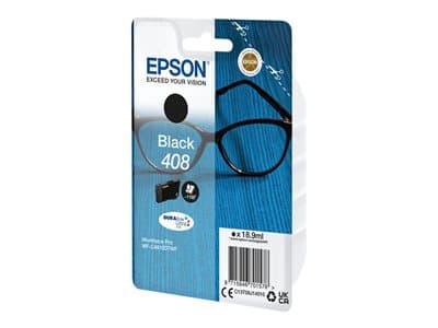 Epson 4lb Singlepack Black 408 Ultra Ink
