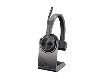 Hp Poly Voyager 4310-M Microsoft Teams Certified Usb-C Headset +Bt700 Dongle +Charging Stand