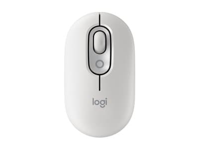 Logi Pop Mouse With Emoji - Off-White