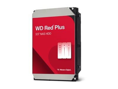 Wd Red Plus 8.9cm (3.5") 12tb Sata3 7200 256mb Wd120efgx Intern