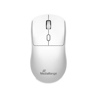 Mediarange Optische 4-Tasten Funk-Maus, Symmetrisch, Ws