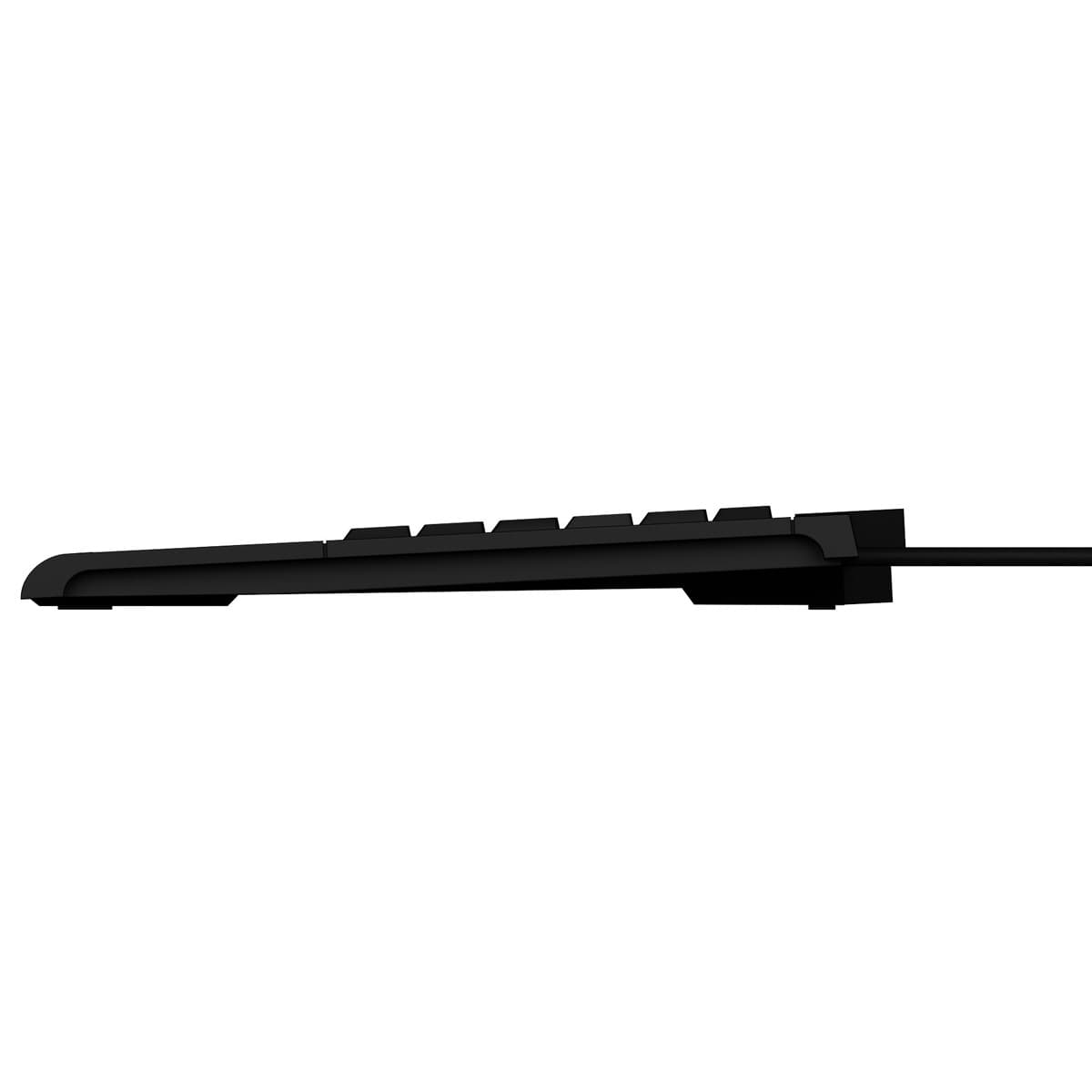 Keysonic Super-Mini-Tas Touchpad,B-Light,Bk, Ksk-3210elu(Uk)