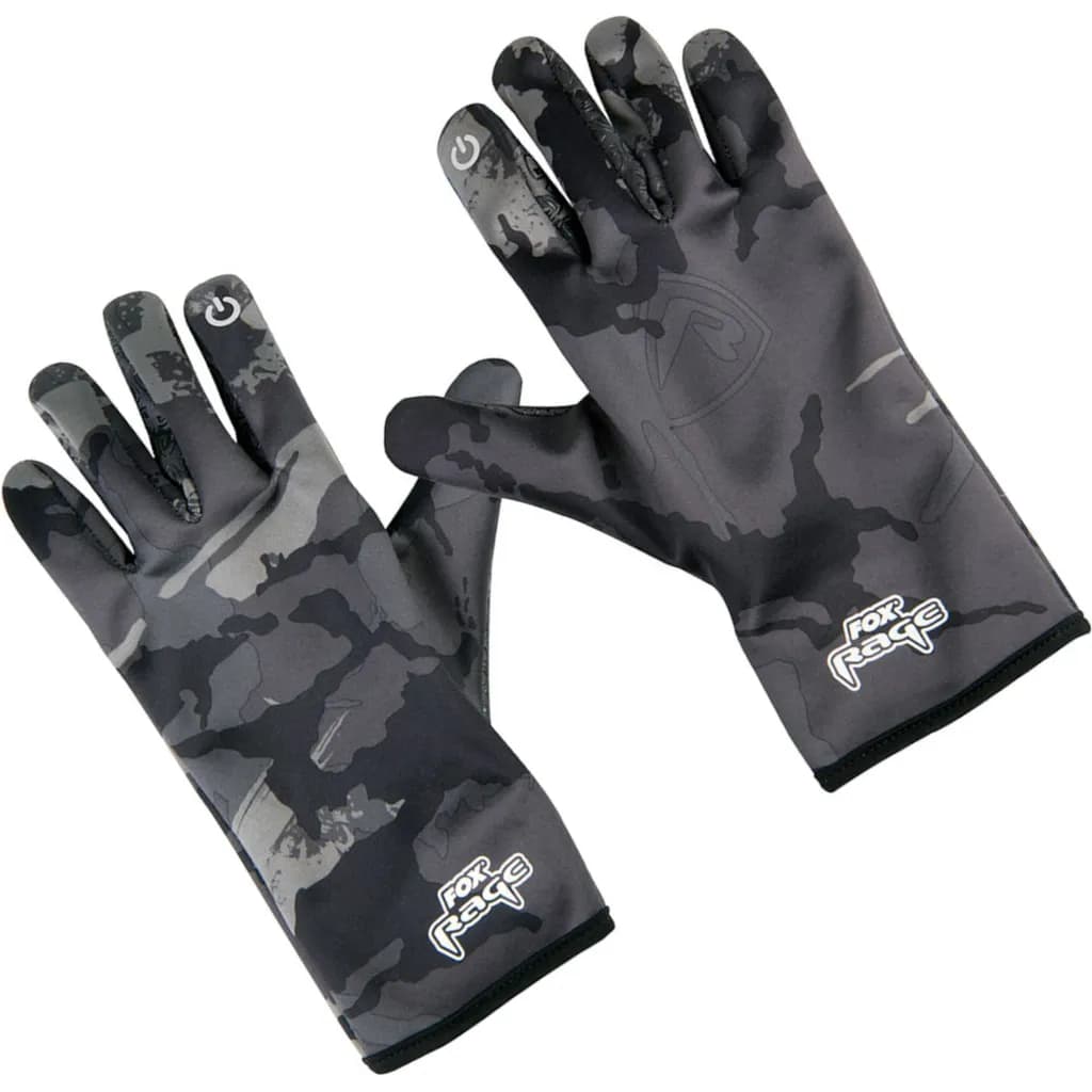 Fox Rage Thermal Camo Gloves L