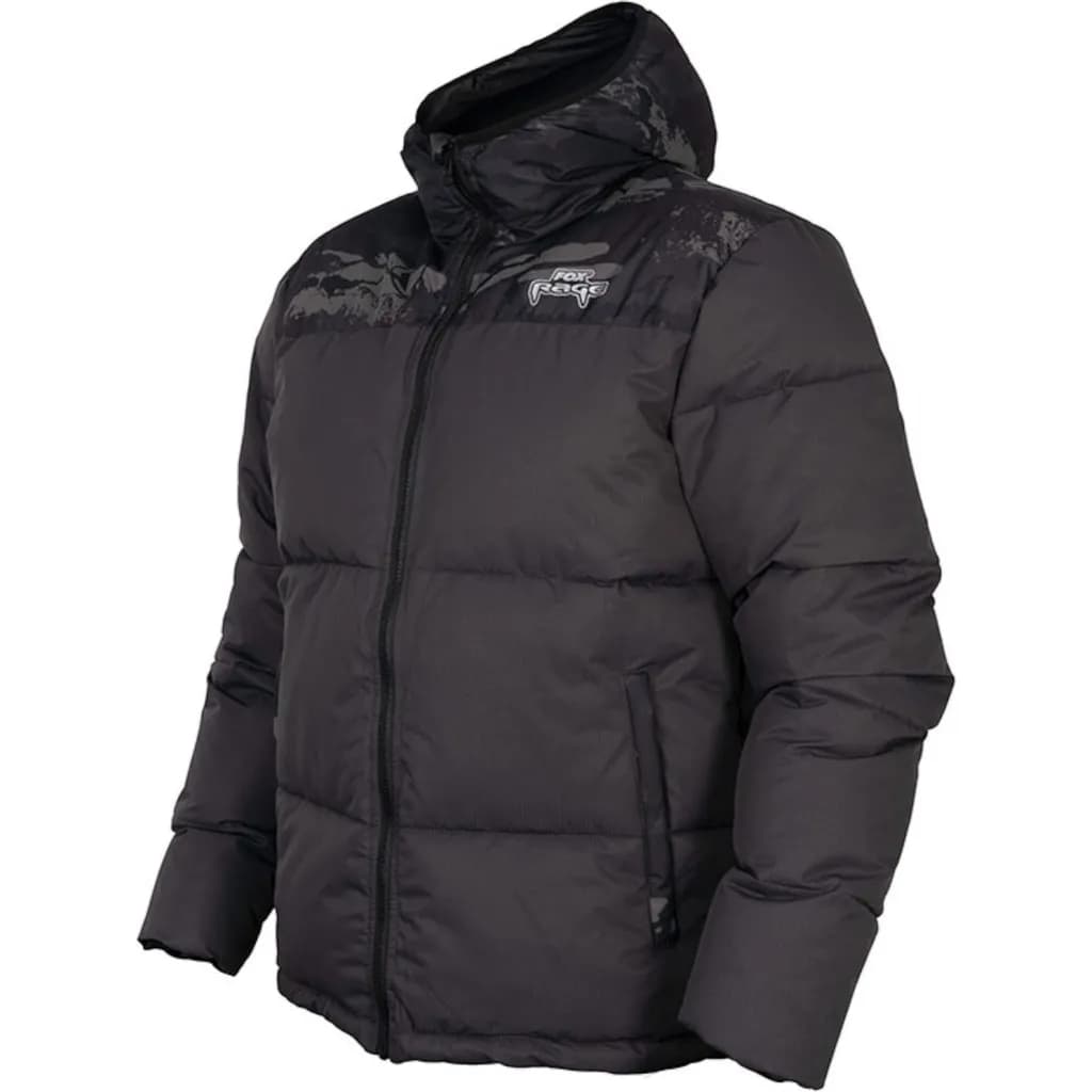 Fox Rage Rip Stop Steppjacke S Camo/Grau