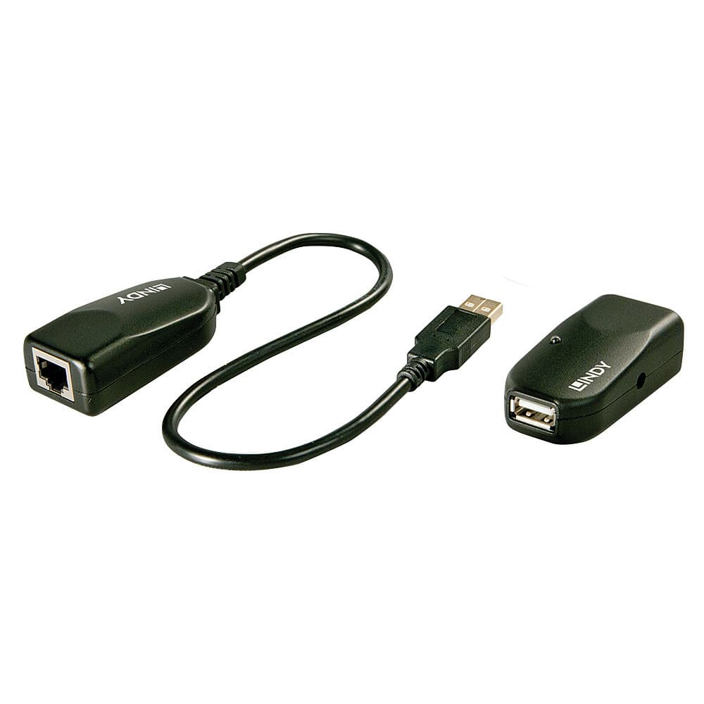 Lindy Extender Usb 2.0 Cat5 Classic 1 Port 50m