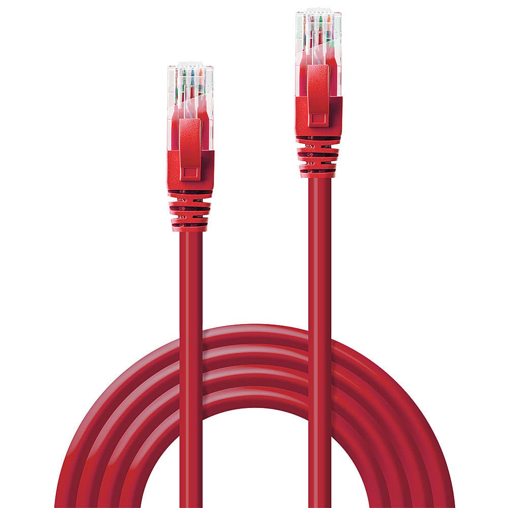 Lindy Patchkabel Cat6 U/Utp Rot 1.00m