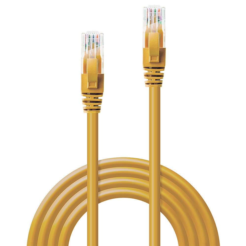 Lindy Patchkabel Cat6 U/Utp Gelb 5.00m